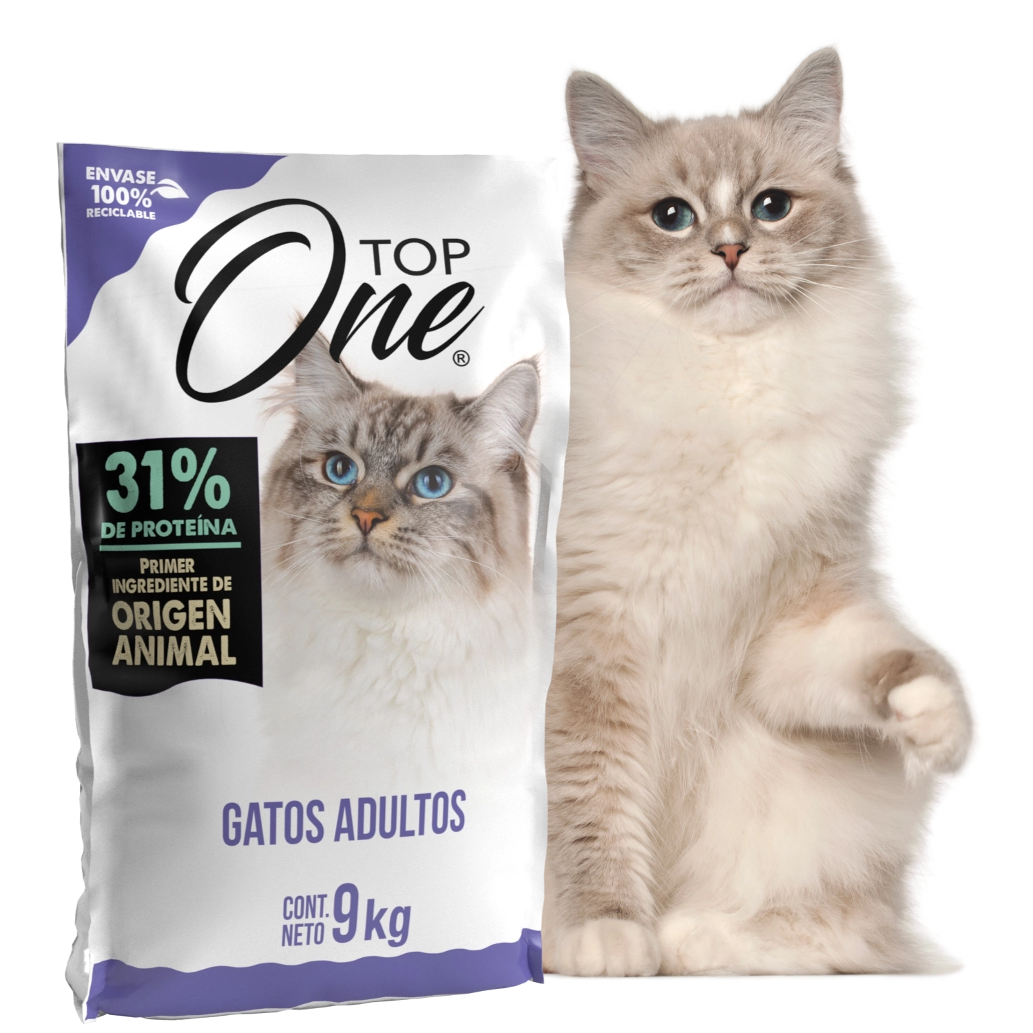 Envase más perro gato adulto Top One